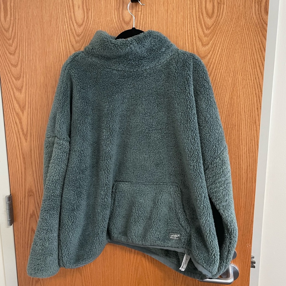 Eddie Bauer teddy sweater
